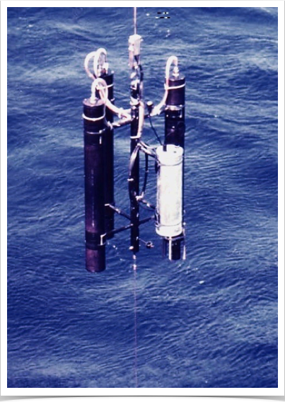 CTD (conductivity-temperature-depth) probe - for studies of physical oceanography associated with larval transport and successful recruitment.
